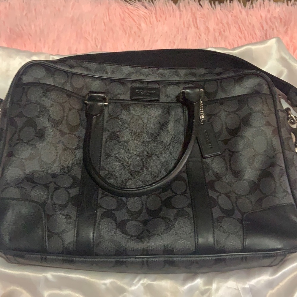 Coach laptop bag